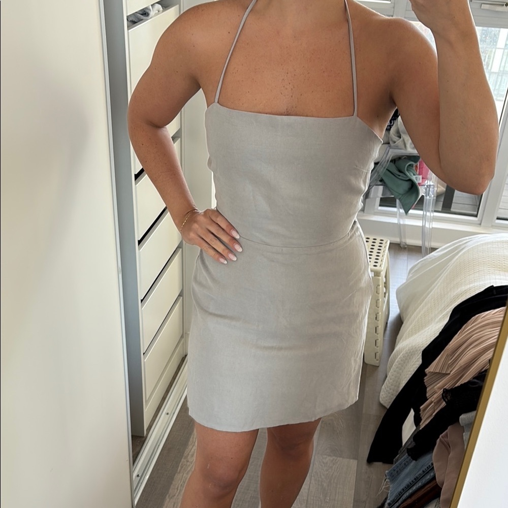 Wilfred Halter Linen Dress